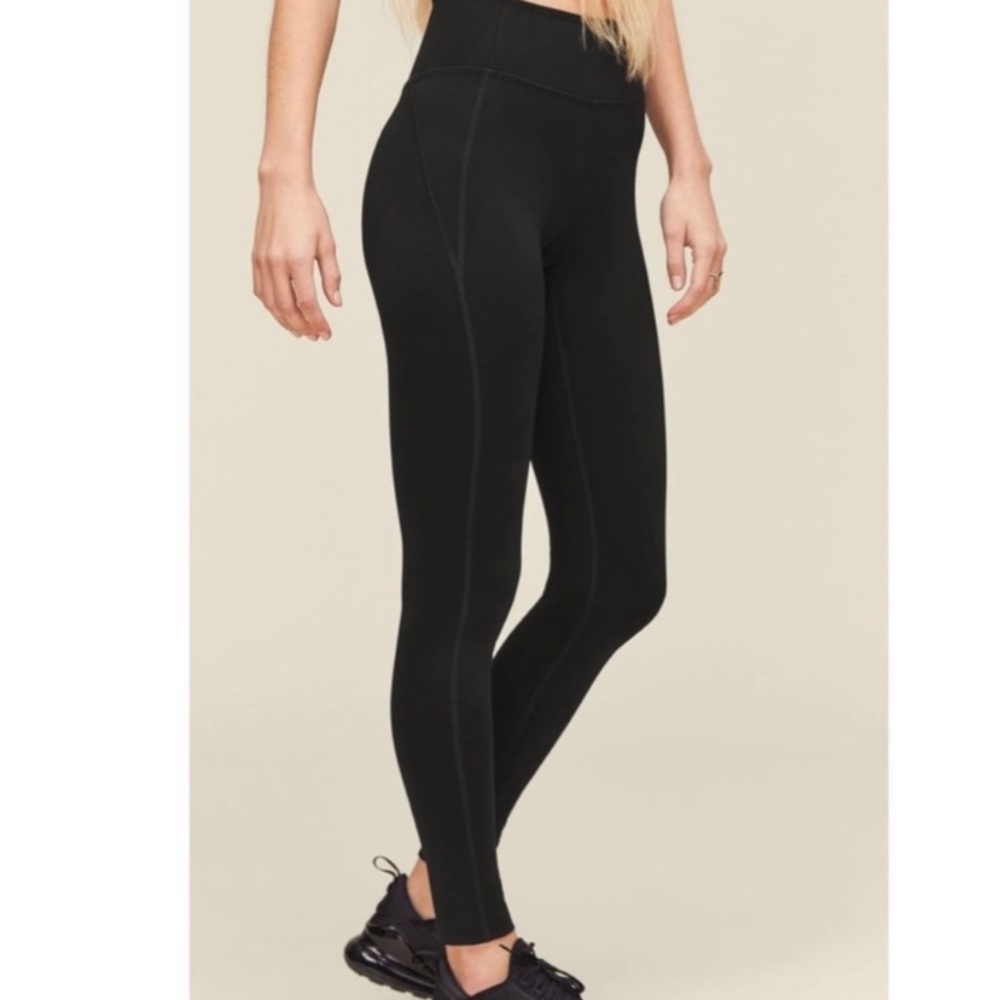 Girlfriend Collective Women’s Black High Rise Leggings Size Small